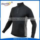 Fire Resistent(FR) Long Sleeve Half Zip Shirt in Cotton/Proban Material
