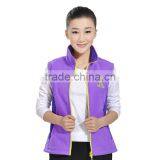 Spring Wholesale Women Customized Design Vest Fleece Jackets thumbnail-2