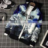 Sublimation City Korean Fashion Sportswear Men Jacket Snow Mountain thumbnail-2