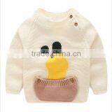 2016 New Design Long Sleeve Round Collar Autumn Winter Children Knitted Sweaters Baby Knitting Pullover thumbnail-2