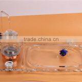 Hot Sale Home Decoration Tea Set Glass
