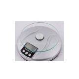 White High Precision Electronic Kitchen Scales With Overload Indicator thumbnail-1