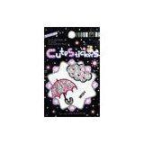 Promotional Strong Adhesive Custom Glitter Stickers Umbrella Design for Car Window thumbnail-1