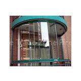 Bent Laminated Tempered Glass For Curtain Wall , Toughened , Green / Blue With CCC & ISO thumbnail-1