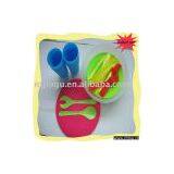 Plastic Salad Set(oval Shape Salad Set) thumbnail-1
