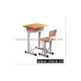 Double Student Desk and Chair, Double School Desk, Double School Chair, Desks, Chairs thumbnail-1
