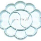 14 Well Floral Plastic Paint Palette thumbnail-1