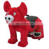 HI Hot Sale Kids Plush Motorized Coin Operated Animals Scooters thumbnail-3