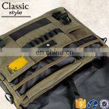 Wholesale Laptop Pad Messenger Bag Leisure Daily Green Cavas Crossbody Bag For Boy Business Handbag Briefcase Bags For Men thumbnail-3