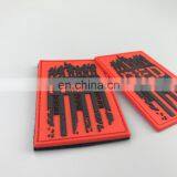 Wholesale Soft Rubber Badge Custom PVC Rubber 3D Patch for Jeans thumbnail-5