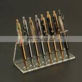 Custom Acrylic Brush Holder,pocket Pen Holder Pencil Display Stand for Office Supply,acrylic Pen Holder thumbnail-1