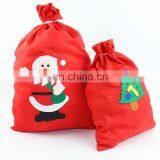 Wholesale Bulk Felt Christmas Drawstring Gift Bags thumbnail-2