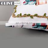 Custom Embroidered Waterproof Egg Chair Outdoor Cushion Decorative Throw Pillow With Straw Lace thumbnail-5