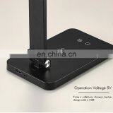 Customed Dimmable Led Wireless Charging Foldable Table Lamp With Usb Rechargeable Eye Protection Reading Lamp thumbnail-5