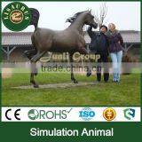 Lisaurus-KL-simulation Animal Fiberglass Vivid Horse for Theme Park