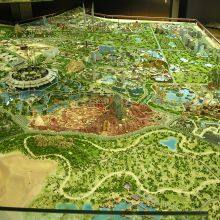 Architectural Model of Dubai Amusement Park, UAE, Smart City Model thumbnail-2