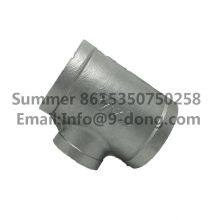 ASTM A403 Duplex Steel Equal / Reducer Tee Pipe Fittings ASME B16.9 thumbnail-3