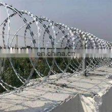 Wire Philippines Barbed Wire Galvaized Barbed Iron Length Per Kg Single Razor, Cross Razor Coil SINO ERLI 12-65mm ISO9001 BTO-22 thumbnail-5