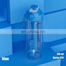 Gint 700ML Ready Goods Customized Simple Style Plastic Tritan Material Spray Water Bottle