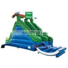 Playground Commercial Blow Up Water Inflatable Air Pool Kids Slip n Slides Waterslide