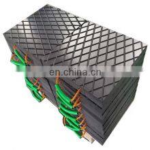 Полотна из HDPE (полиэтилена) - опорные подушки для стрелок кранов, легкие опорные подушки для стрелок