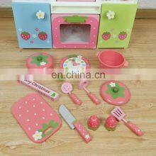 Double Sided Luxurious Kitchen Wooden Playhouse for Children Items thumbnail-3