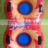 high quality inflatable double snow tubes