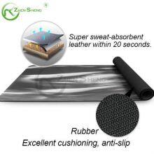 Mixed Color Leather Rubber Professional Exercise Fitness Pilates Yoga Mat thumbnail-2