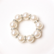 Новый хит продаж! Наручники для салфеток с жемчужными бусинками. Украшение для стола на свадьбах thumbnail-5