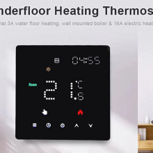 Tuya Intelligent WIFI Floor Heating Temperature Controller Voice Voice Controlled Floor Heating Temperature Controller 3A Gas Wall Mounted Stove Temperature Controller