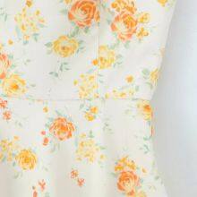 Women's 2025 Fashion Decoration Printed Poplin Dress for Women thumbnail-2