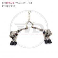 HMD SS304 Exhaust Catback for Porsche Cayenne GTS 958/Cayenne GTS/Panamera S 970/971/971 Turbo Exact Fit Electronic Valve Whatsapp+86 18946955156 thumbnail-4