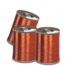 4.00mm SWG 8-20 EIAIW Enamelled Enameled Aluminum Wire for Stabilizer Winding Coils thumbnail-1