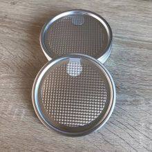 307# Aluminium Peel off End for Plastic Can Jar Lid thumbnail-2
