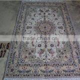 Handmade Double Knots Wool and Silk Apartment Corridor Carpet thumbnail-2