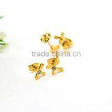 Cross 2 Gram Gold Beautiful Designed Earrings thumbnail-4