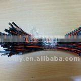 UL 1007 22AWG Color: Green ,red ,black ,white Crimp Terminal Wire Harness