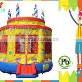 Mini Ouncy Magic Castle Inflatable Bouncer Outdoor Kids Dream Bounce House