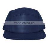 Fashion Leather Distressed Grey 5 Panel Cowboy Hat Cheap thumbnail-2