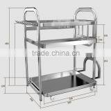 width 269mm stainless kitchen rack