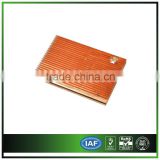 copper Skiving fin heat sink for laptop CPU