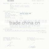 EN 71 part 1,2,3 & Phthalate content Test Repo