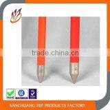 Fiberglass Stake With Metal (Nicked Plated)tip