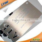 High Quality RFID Metal (siliver Hollow Out Smart Card) thumbnail-1