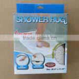 hot selling shower rug/pvc bath rug/pvc bath mat