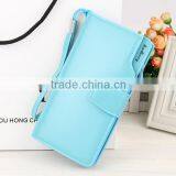 Baellerry Women Many Candy Colors Red Clutch Bifold Purse Wallet thumbnail-5