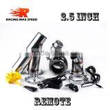 2.5 Inch Type y 304 Stainless Steel Car Exhaust Muffler Vacuum Valve With Remoter