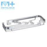 Brass Corner Basket Bathroom Shelves thumbnail-5
