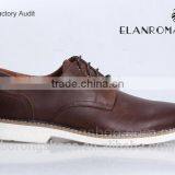 Fashion Flat Genuine Handmade Men Leather Shoes New European Business Casual Shoes Men thumbnail-2