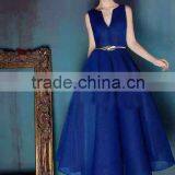 Skirt Decorated With Golden Leaf Buckle Belt Ladies Dress Fine Decorative Elastic Elastic Metal Waist Chain Belt thumbnail-2